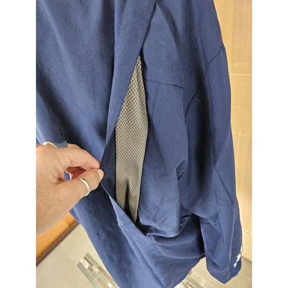 Adidas Climaproof Seattle Kraken Jacket Men's Blue Sideline Jacket Sz L - Picture 6 of 7